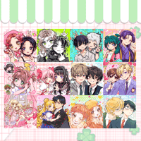 Image 2 of PREORDER 6x6 Square Anime Prints