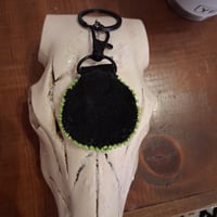 Image 3 of Native American Beaded Keychain 