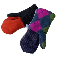 Image 2 of 2025 Edit Vintage Cardi Pocket Mittens