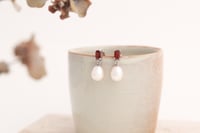 Garnet Earrings No.1