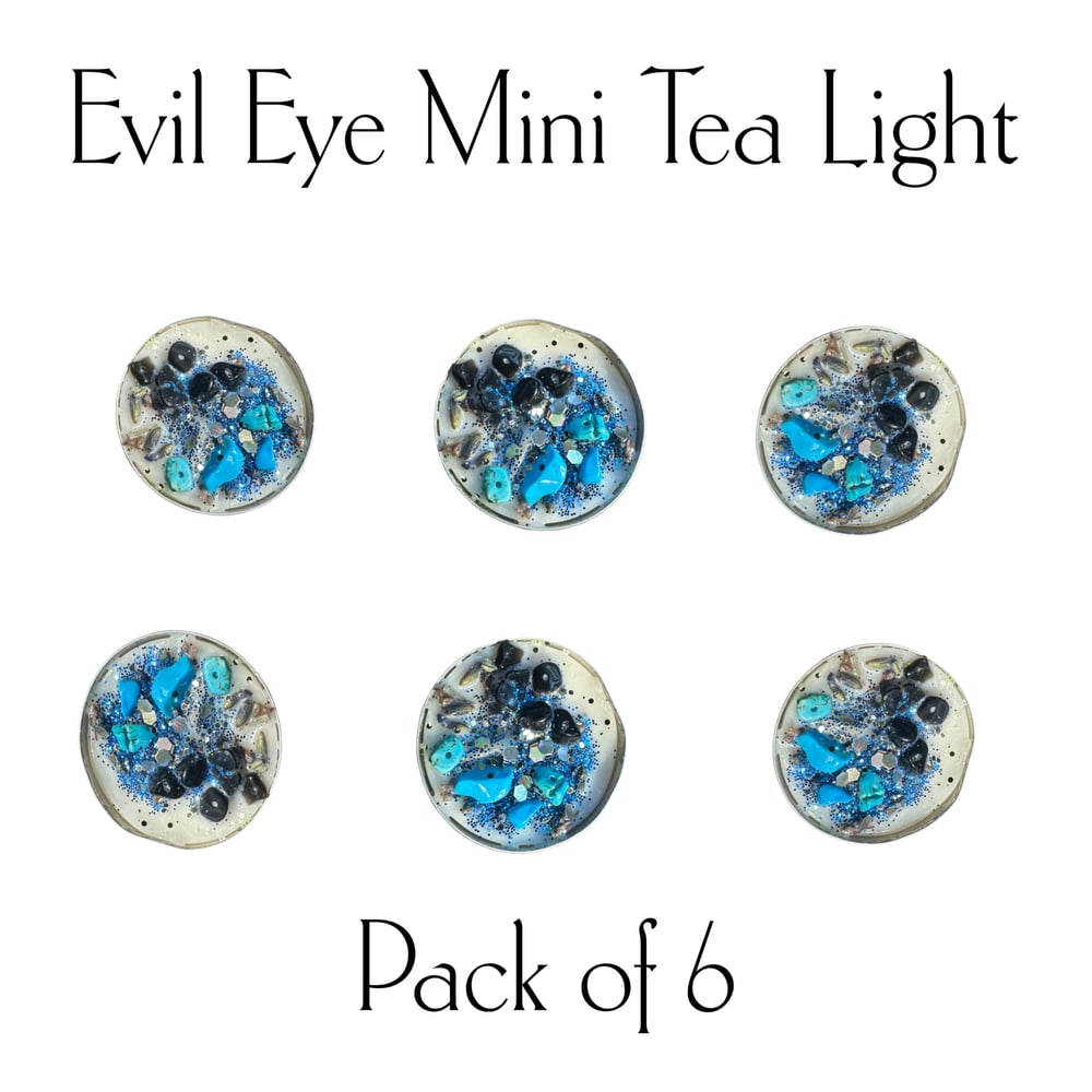 Image of Evil Eye Mini Tea Light Candles