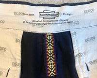 Image 4 of Bluco work garment black pants iron heart, size XL (34”)