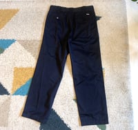 Image 7 of Bluco work garment black pants iron heart, size XL (34”)