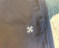 Image 6 of Bluco work garment black pants iron heart, size XL (34”)