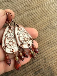 Image 4 of Autumnal Garden earrings/ n7