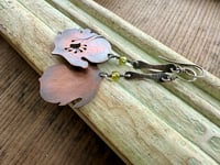 Image 8 of Abstract Cherry Blossom earrings . n13