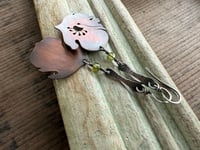 Image 9 of Abstract Cherry Blossom earrings . n13