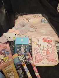 Image 3 of Hello Kitty Black Tote Bag 