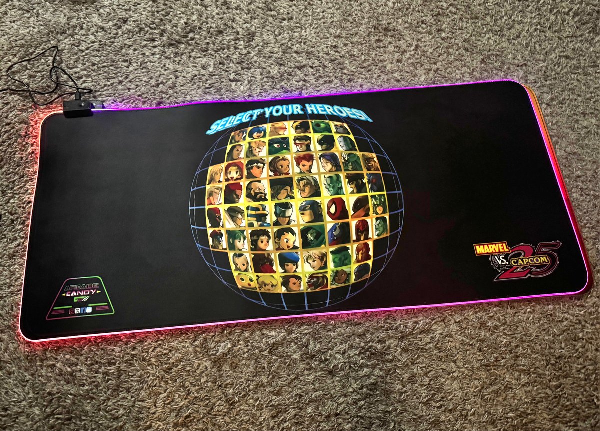 Image of 3S25 & MVC25 LED XL Mouse Pad