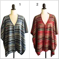 Image 4 of Baby Alpaca Poncho 