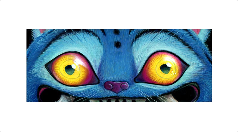"rawr" - 9" x 5"  limited edition gicleé