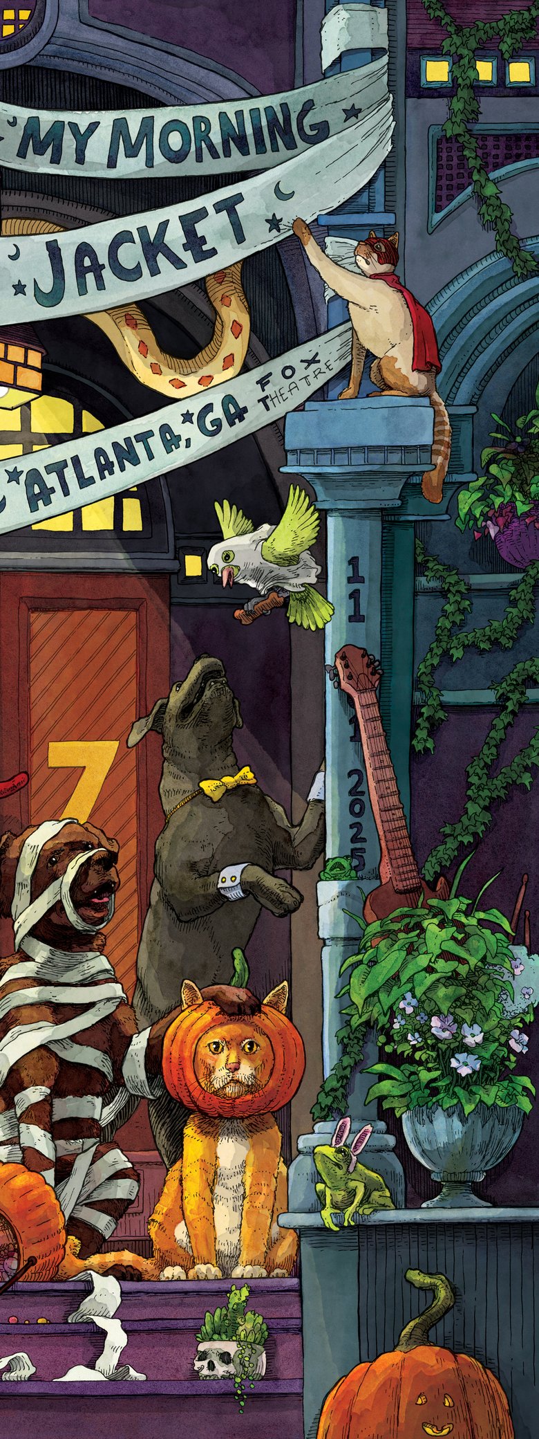 Image of My Morning Jacket - Atlanta - November 1st (PAPER)