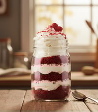 Red Velvet Dream Cake Jar