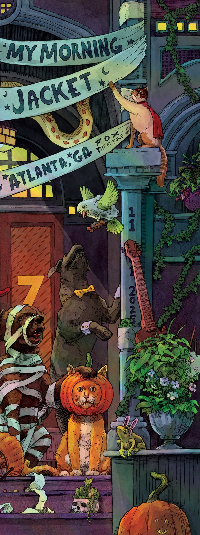 Image of My Morning Jacket - Atlanta - November 1st (FOIL)