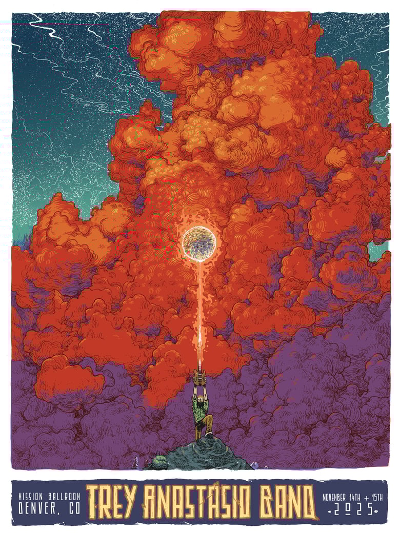 Image of Trey Anastasio Band - Denver - 11.14/15.2025 (PAPER)