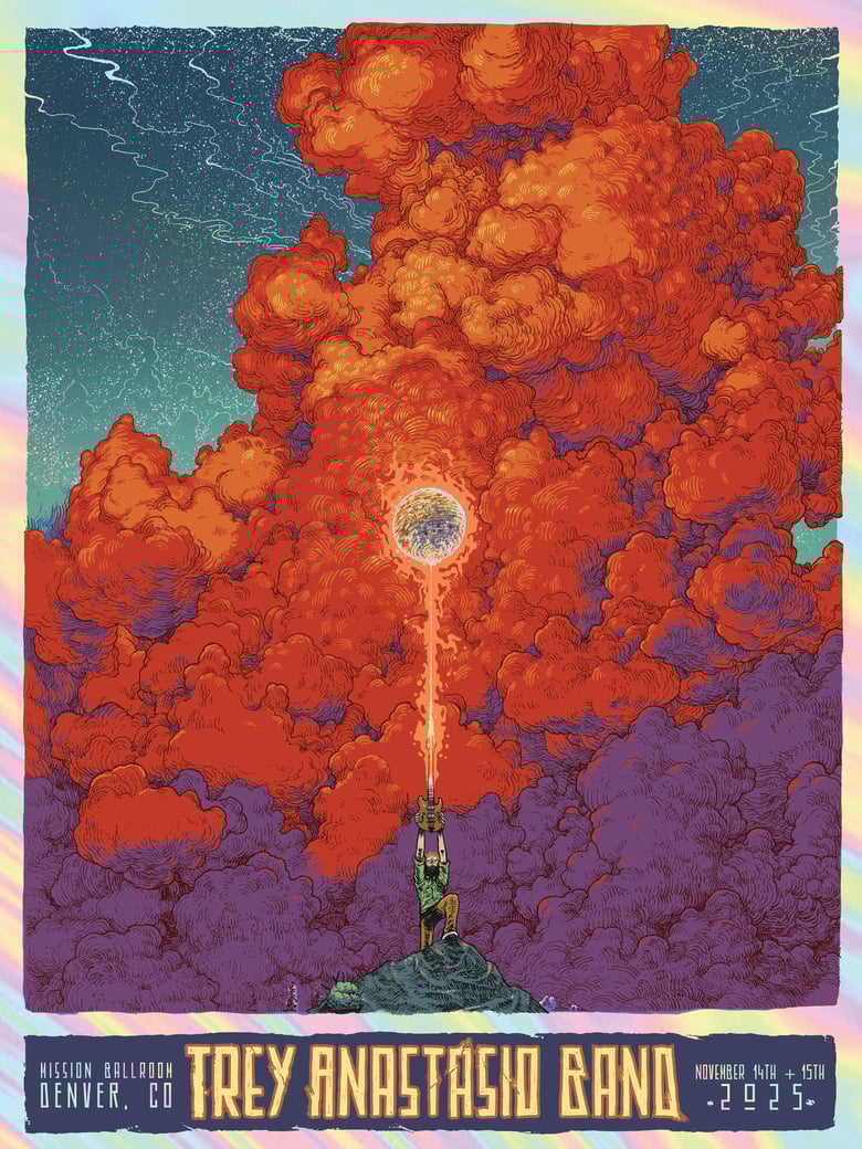 Image of Trey Anastasio Band - Denver - 11.14/15.2025 (FOIL)