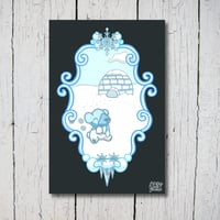 Image 1 of Cute Blizzard ⋆⁺₊❅. Art Print