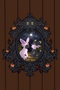 Image 2 of Halloween Date π Art Print