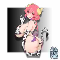 Image 1 of Cow Bikini Ilulu Vinyl Decal