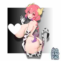 Image 2 of Cow Bikini Ilulu Vinyl Decal