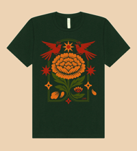 MARIGOLD - FOREST Unisex Crew Neck Tee