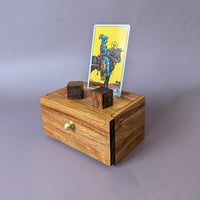 Image 1 of Mini-Altar Kit - Canarywood with Brass Knob