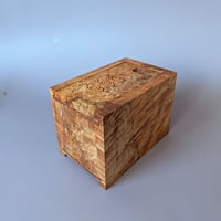 Image 2 of A Box of Seven Devils - Figured Maple Burl with Madrone Tiles II