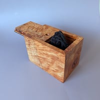 Image 5 of A Box of Seven Devils - Figured Maple Burl with Madrone Tiles II