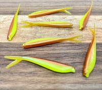 2.5" Skinny Minnow - CopperTreuse