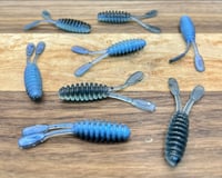 2" Ribbed Paddletail - Sting Ray