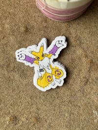 Image 5 of (New) Digi Monster Tamers Doodles Sticker Collection