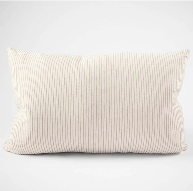 Image of Pinstripe Linen Cushion 