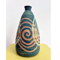 Image 2 of Green Swirl Pot
