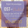 Ostprovning Ost till bubbel 14/2