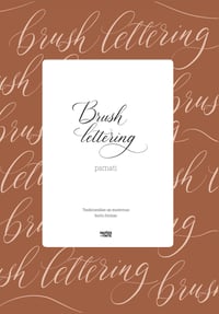 Image 1 of ''Brush-lettering'' on-line kurss Instagram