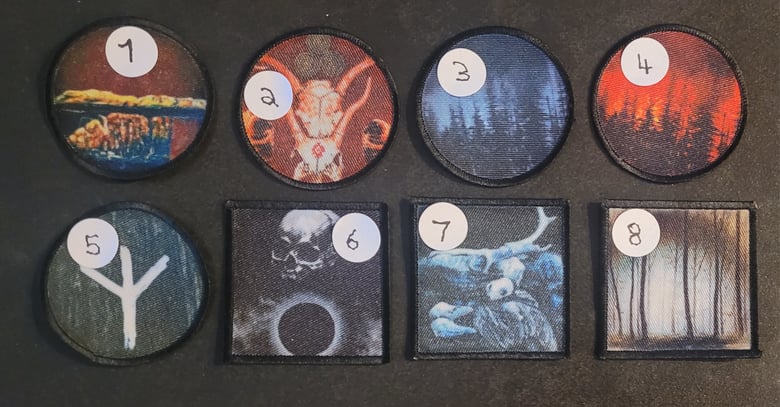 Image of Mini full colour patches 1