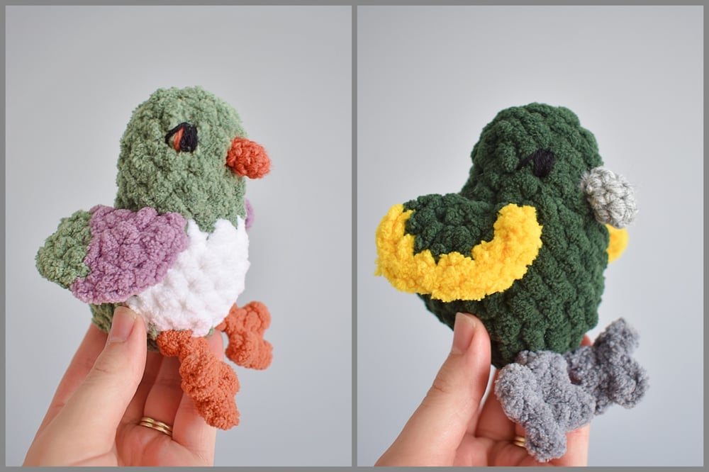 Image of NZ Native Birds - Crocheted