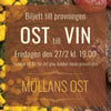 Ostprovning Ost till Vin 27/2