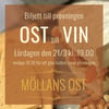Ostprovning Ost till Vin 21/3