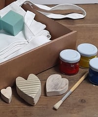 Image 1 of Experience Box - Aprons - Heart Blocks