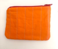 Image 2 of Swallow Pouch- Blues and orange
