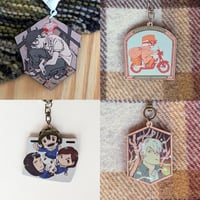Image 3 of Animation & Manga / Wood Charms
