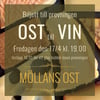 Ostprovning Ost till Vin 17/4