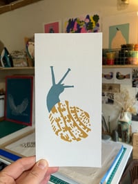 Image 1 of Garden Snail Card