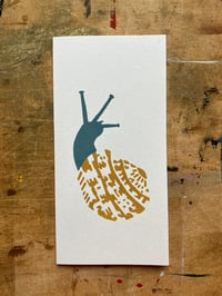 Image 3 of Garden Snail Card