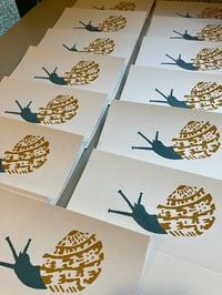 Image 2 of Garden Snail Card