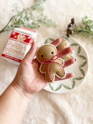Image of Mini gingerbread decorations