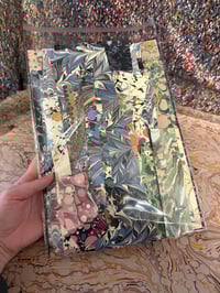 Image 2 of Assorted off-cut pack / gift pack - 100g of hand marbled paper 