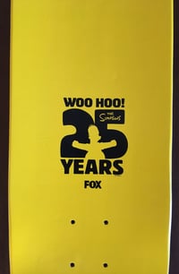 Image 6 of  THE SIMPSONS 25 YEARS ANNIVERSARY skateboard deck