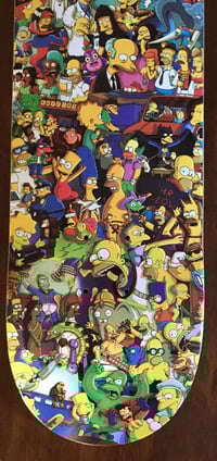 Image 3 of  THE SIMPSONS 25 YEARS ANNIVERSARY skateboard deck